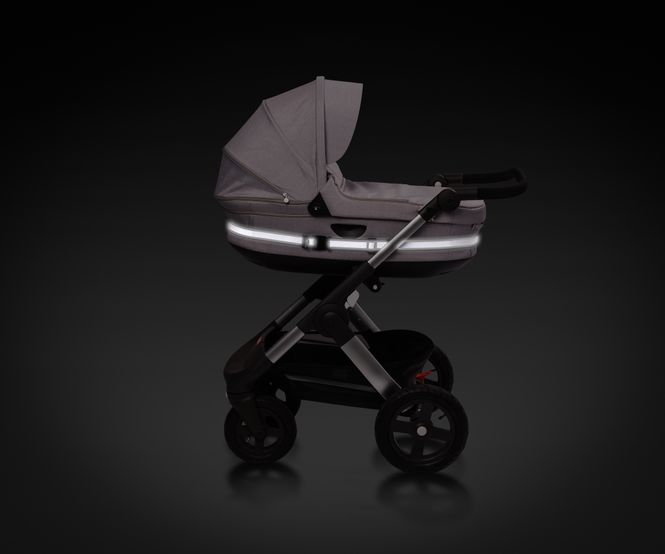 Hovedbilde Tinkafu - Refleksstropp til vogn Svart