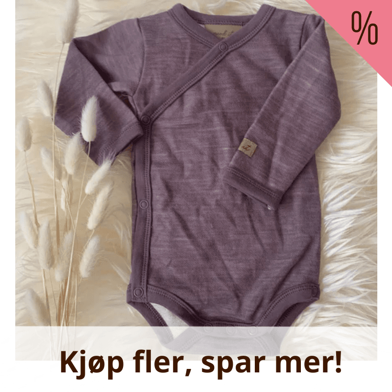 Need It - Fold-over body i ull/bambus 