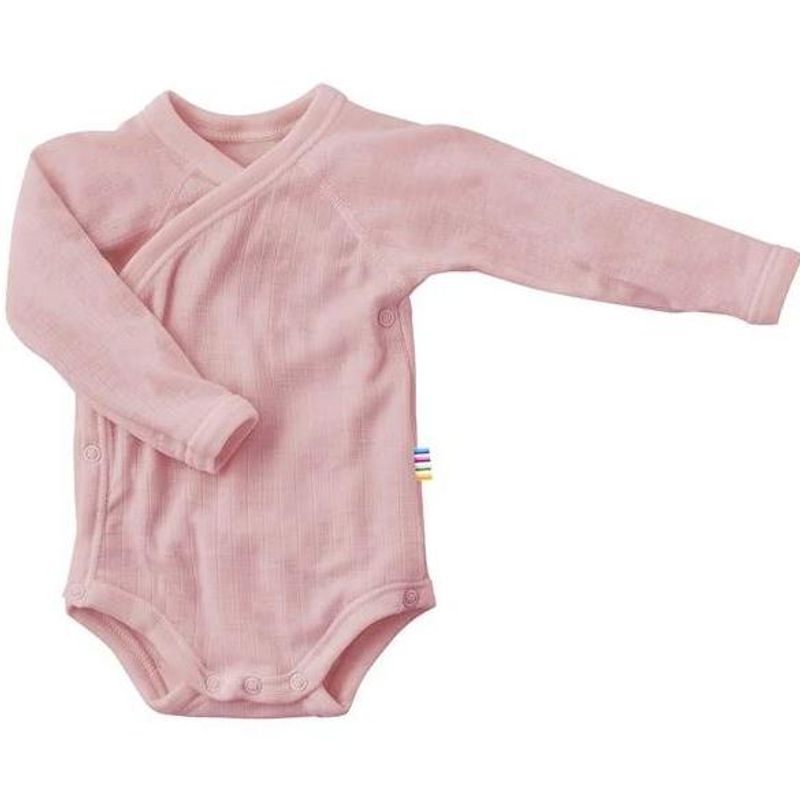 Joha - Fold-over body i ull Old rose