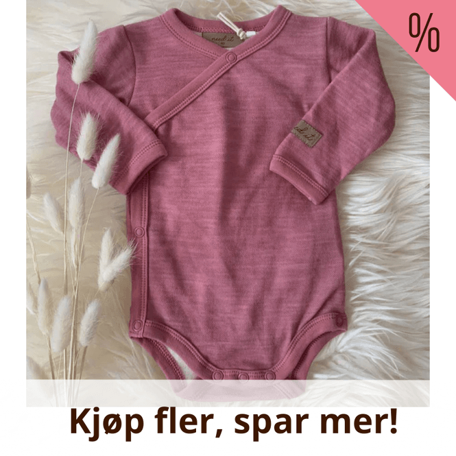 Hovedbilde Need It - Fold-over body i ull/bambus 